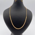 گردنبند لوکس طنابی کنیک کد G108